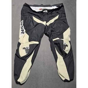 MSR Axxis Adult Motocross MX Riding Pants Black Tan Size‎ 50 Dirt Bike ATV